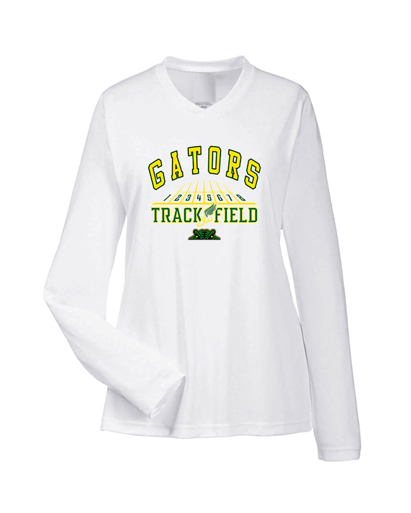 Crystal Lake South HS Boys Track & Field Lanes - Womens Performance Longsleeve