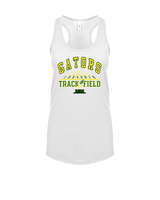 Crystal Lake South HS Boys Track & Field Lanes - Womens Tank Top