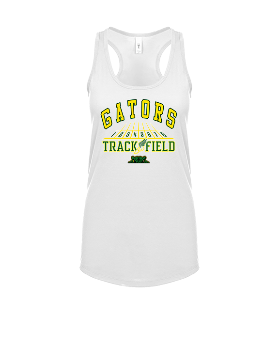 Crystal Lake South HS Boys Track & Field Lanes - Womens Tank Top