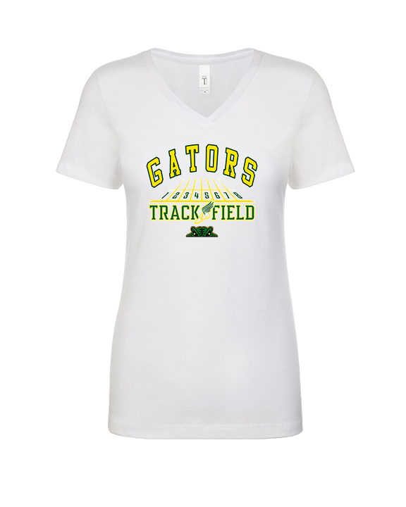 Crystal Lake South HS Boys Track & Field Lanes - Womens Vneck
