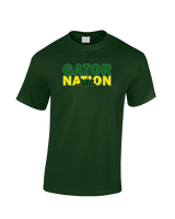 Crystal Lake South HS Boys Track & Field Nation - Cotton T-Shirt