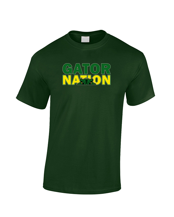 Crystal Lake South HS Boys Track & Field Nation - Cotton T-Shirt