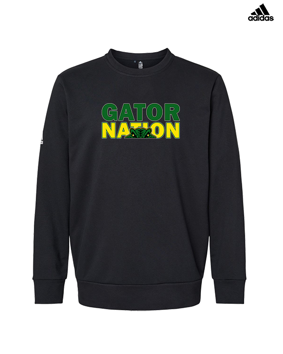 Crystal Lake South HS Boys Track & Field Nation - Mens Adidas Crewneck