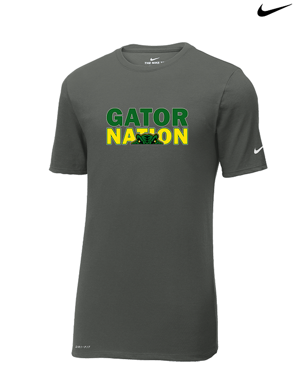 Crystal Lake South HS Boys Track & Field Nation - Mens Nike Cotton Poly Tee