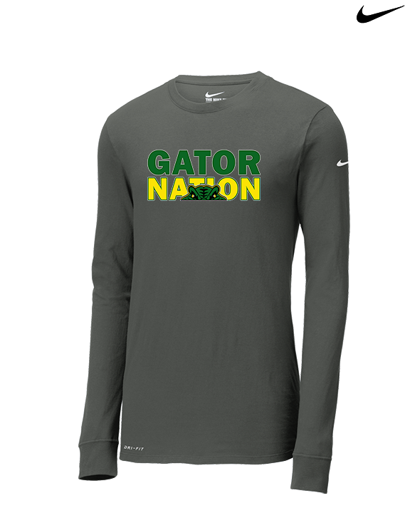 Crystal Lake South HS Boys Track & Field Nation - Mens Nike Longsleeve