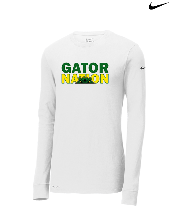 Crystal Lake South HS Boys Track & Field Nation - Mens Nike Longsleeve