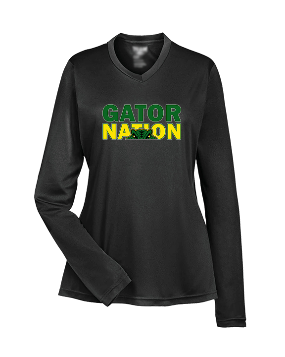 Crystal Lake South HS Boys Track & Field Nation - Womens Performance Longsleeve