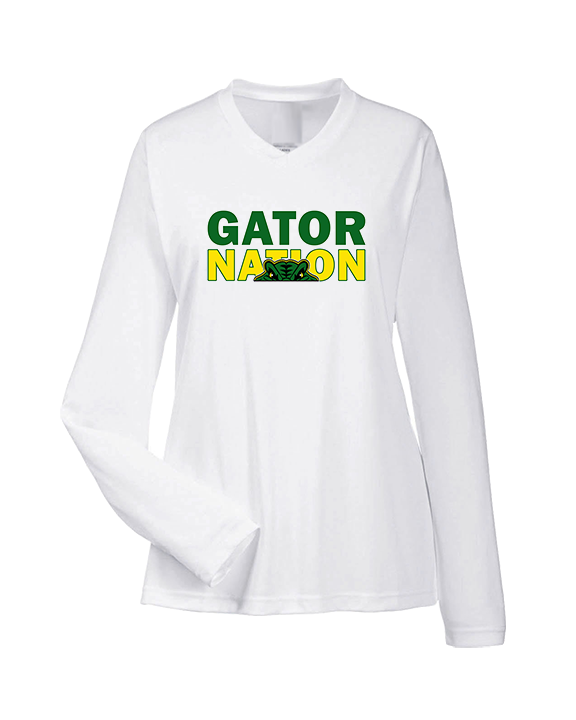 Crystal Lake South HS Boys Track & Field Nation - Womens Performance Longsleeve