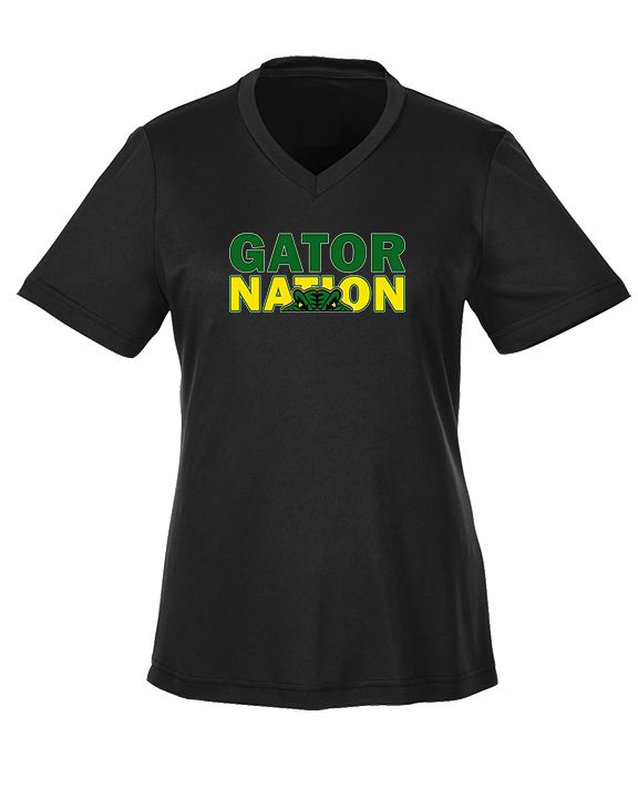 Crystal Lake South HS Boys Track & Field Nation - Womens Performance Shirt