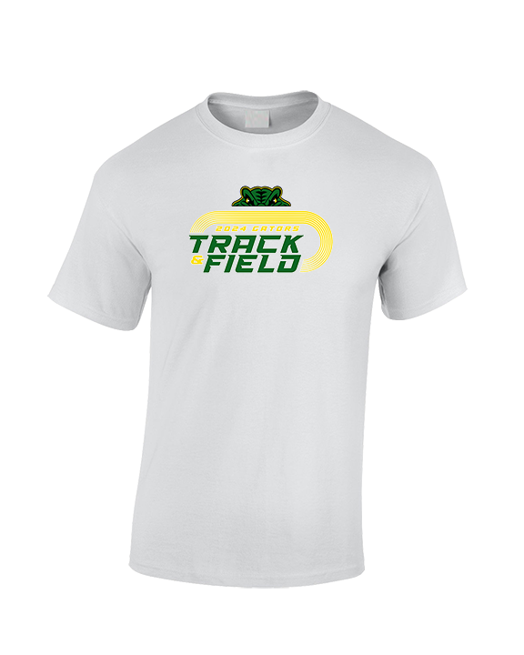 Crystal Lake South HS Boys Track & Field Turn - Cotton T-Shirt