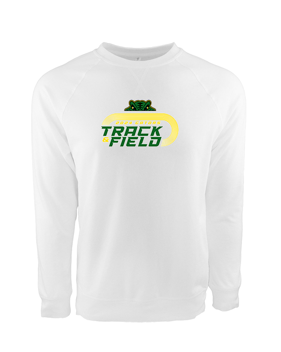 Crystal Lake South HS Boys Track & Field Turn - Crewneck Sweatshirt