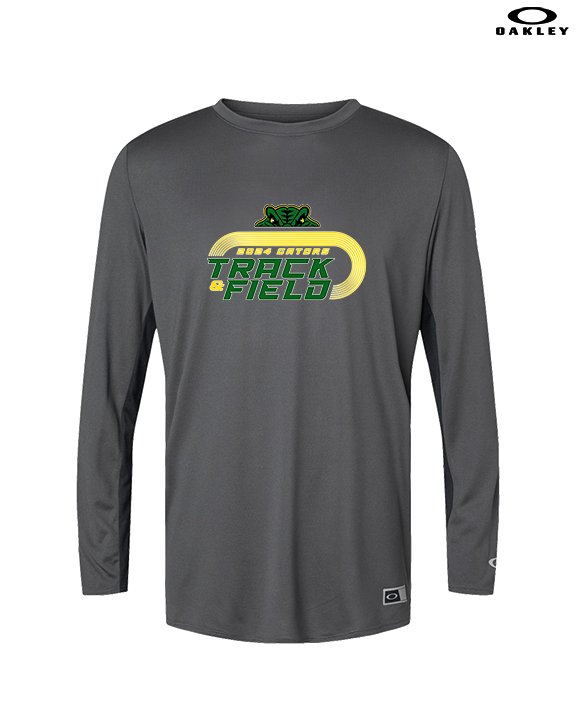 Crystal Lake South HS Boys Track & Field Turn - Mens Oakley Longsleeve