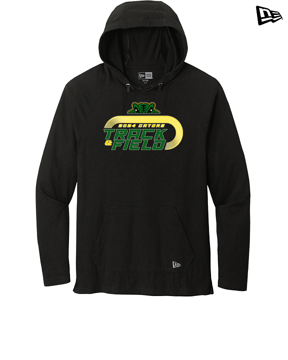 Crystal Lake South HS Boys Track & Field Turn - New Era Tri-Blend Hoodie