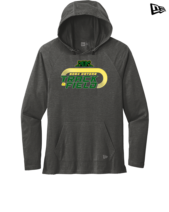 Crystal Lake South HS Boys Track & Field Turn - New Era Tri-Blend Hoodie