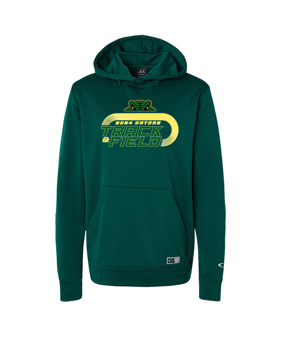 Crystal Lake South HS Boys Track & Field Turn - Oakley Performance Hoodie