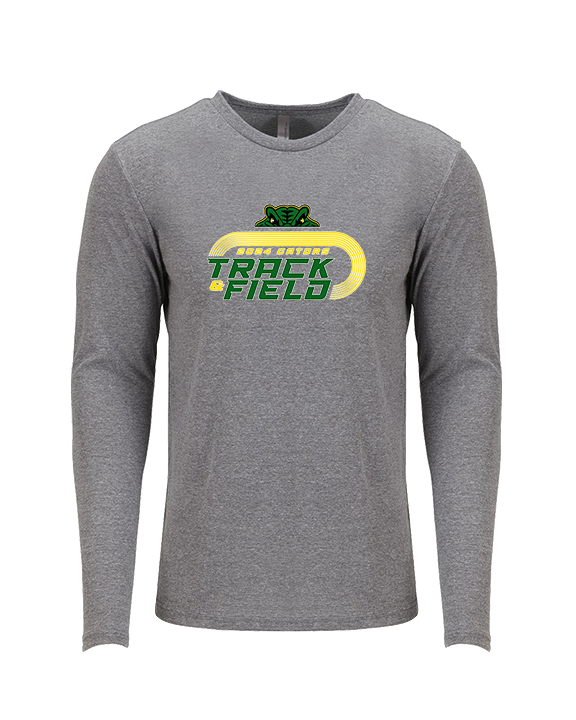 Crystal Lake South HS Boys Track & Field Turn - Tri-Blend Long Sleeve
