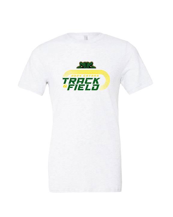 Crystal Lake South HS Boys Track & Field Turn - Tri-Blend Shirt