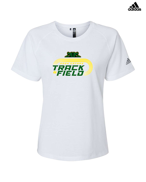 Crystal Lake South HS Boys Track & Field Turn - Womens Adidas Performance Shirt