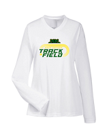 Crystal Lake South HS Boys Track & Field Turn - Womens Performance Longsleeve