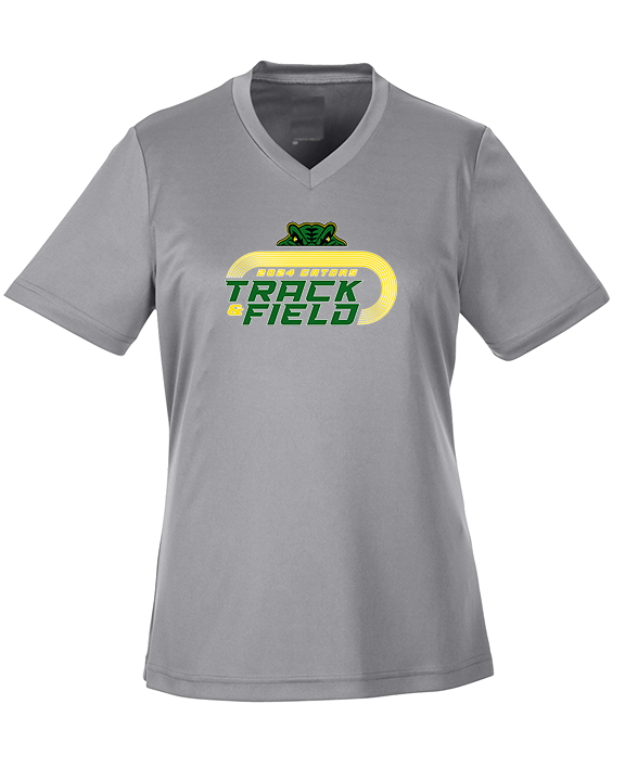 Crystal Lake South HS Boys Track & Field Turn - Womens Performance Shirt