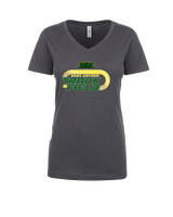 Crystal Lake South HS Boys Track & Field Turn - Womens Vneck