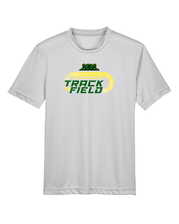 Crystal Lake South HS Boys Track & Field Turn - Youth Performance Shirt