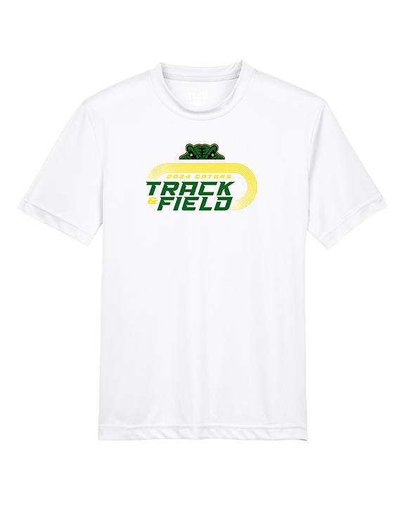 Crystal Lake South HS Boys Track & Field Turn - Youth Performance Shirt