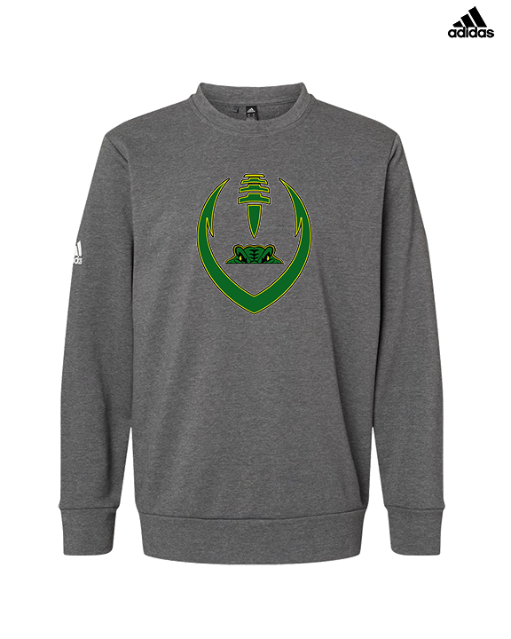 Crystal Lake South HS Football Full Football - Mens Adidas Crewneck