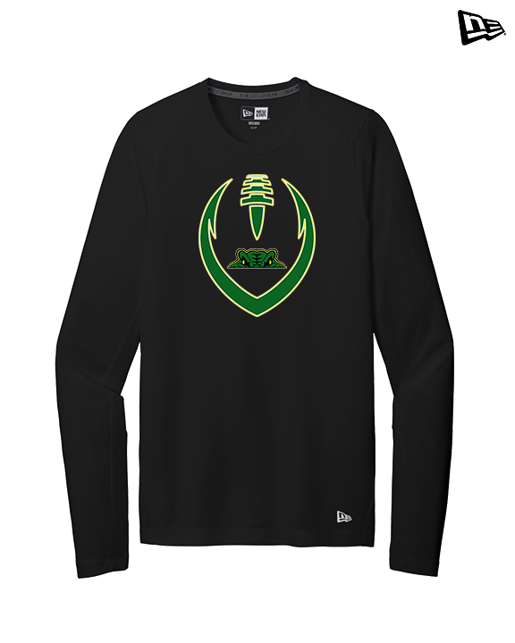 Crystal Lake South HS Football Full Football - New Era Performance Long Sleeve