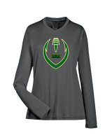 Crystal Lake South HS Football Full Football - Womens Performance Longsleeve