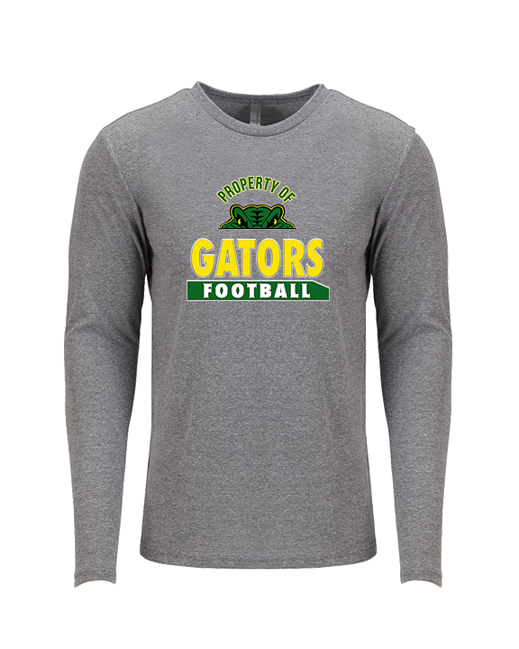 Crystal Lake South HS Football Property - Tri-Blend Long Sleeve