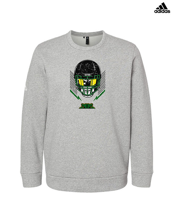 Crystal Lake South HS Football Skull Crusher - Mens Adidas Crewneck
