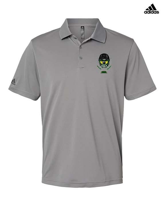 Crystal Lake South HS Football Skull Crusher - Mens Adidas Polo
