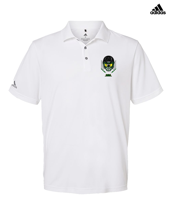 Crystal Lake South HS Football Skull Crusher - Mens Adidas Polo