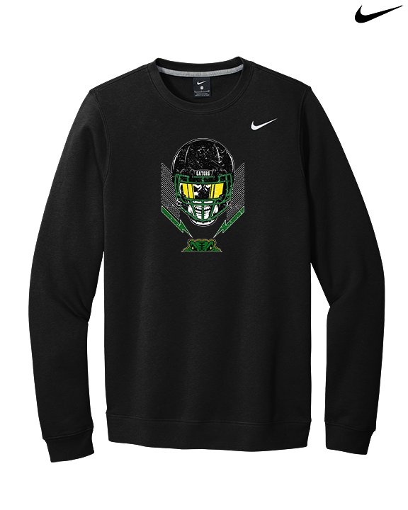 Crystal Lake South HS Football Skull Crusher - Mens Nike Crewneck