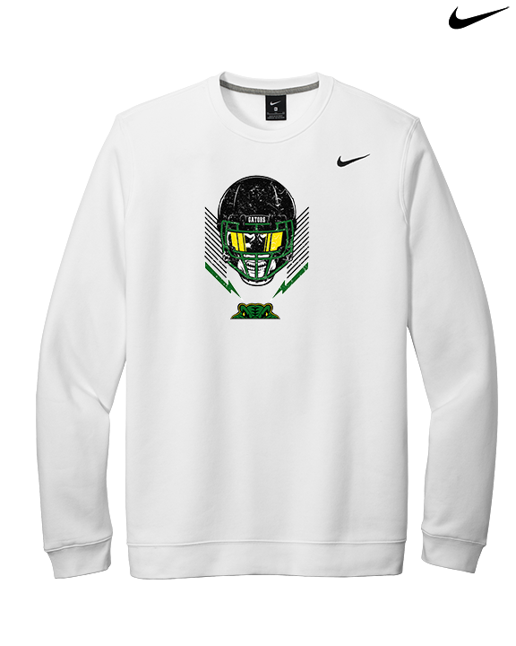 Crystal Lake South HS Football Skull Crusher - Mens Nike Crewneck