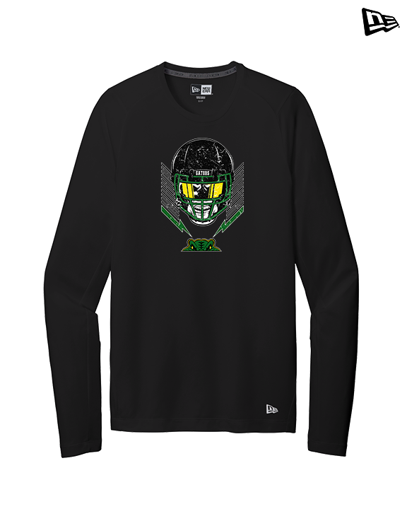 Crystal Lake South HS Football Skull Crusher - New Era Performance Long Sleeve