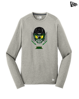 Crystal Lake South HS Football Skull Crusher - New Era Performance Long Sleeve