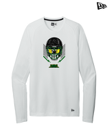Crystal Lake South HS Football Skull Crusher - New Era Performance Long Sleeve