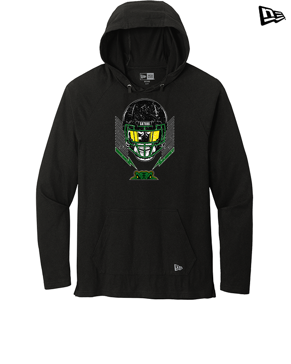 Crystal Lake South HS Football Skull Crusher - New Era Tri-Blend Hoodie