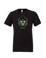 Crystal Lake South HS Football Skull Crusher - Tri-Blend Shirt