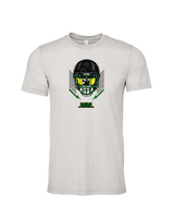 Crystal Lake South HS Football Skull Crusher - Tri-Blend Shirt