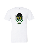 Crystal Lake South HS Football Skull Crusher - Tri-Blend Shirt
