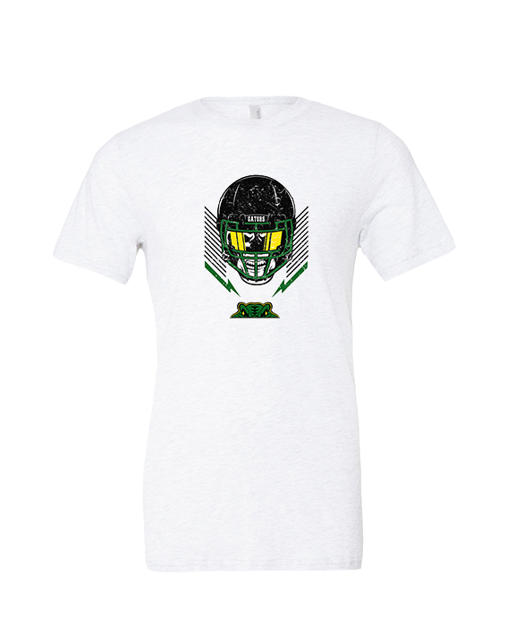 Crystal Lake South HS Football Skull Crusher - Tri-Blend Shirt