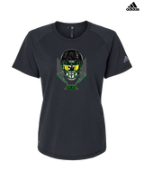 Crystal Lake South HS Football Skull Crusher - Womens Adidas Performance Shirt