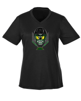 Crystal Lake South HS Football Skull Crusher - Womens Performance Shirt