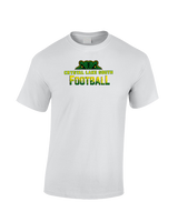 Crystal Lake South HS Football Splatter - Cotton T-Shirt