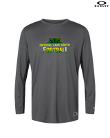 Crystal Lake South HS Football Splatter - Mens Oakley Longsleeve