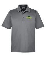 Crystal Lake South HS Football Splatter - Mens Polo