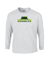 Crystal Lake South HS Football Stacked - Cotton Longsleeve